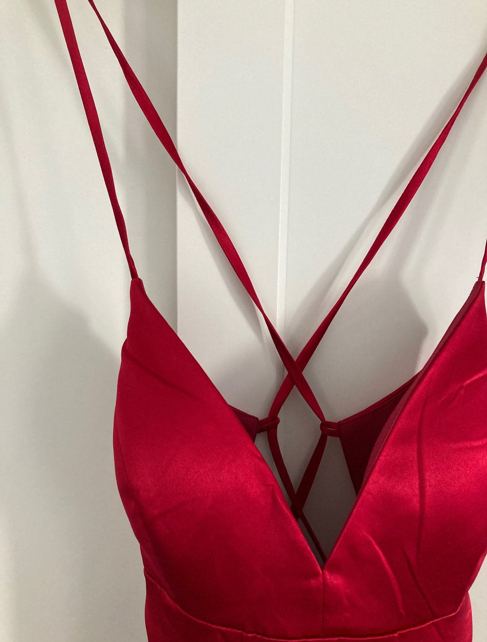 Rotes Abendkleid