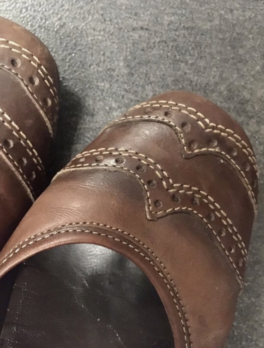 Leder Schuhe Gr.37
