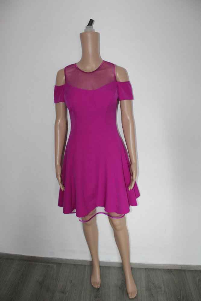 Damen Kleid, S/M, 36/38, Fuchsia