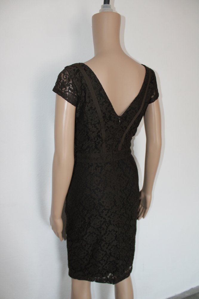 Damen Midi Kleid, 38, braun