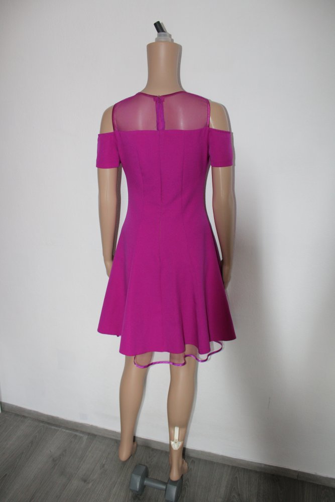 Damen Kleid, S/M, 36/38, Fuchsia