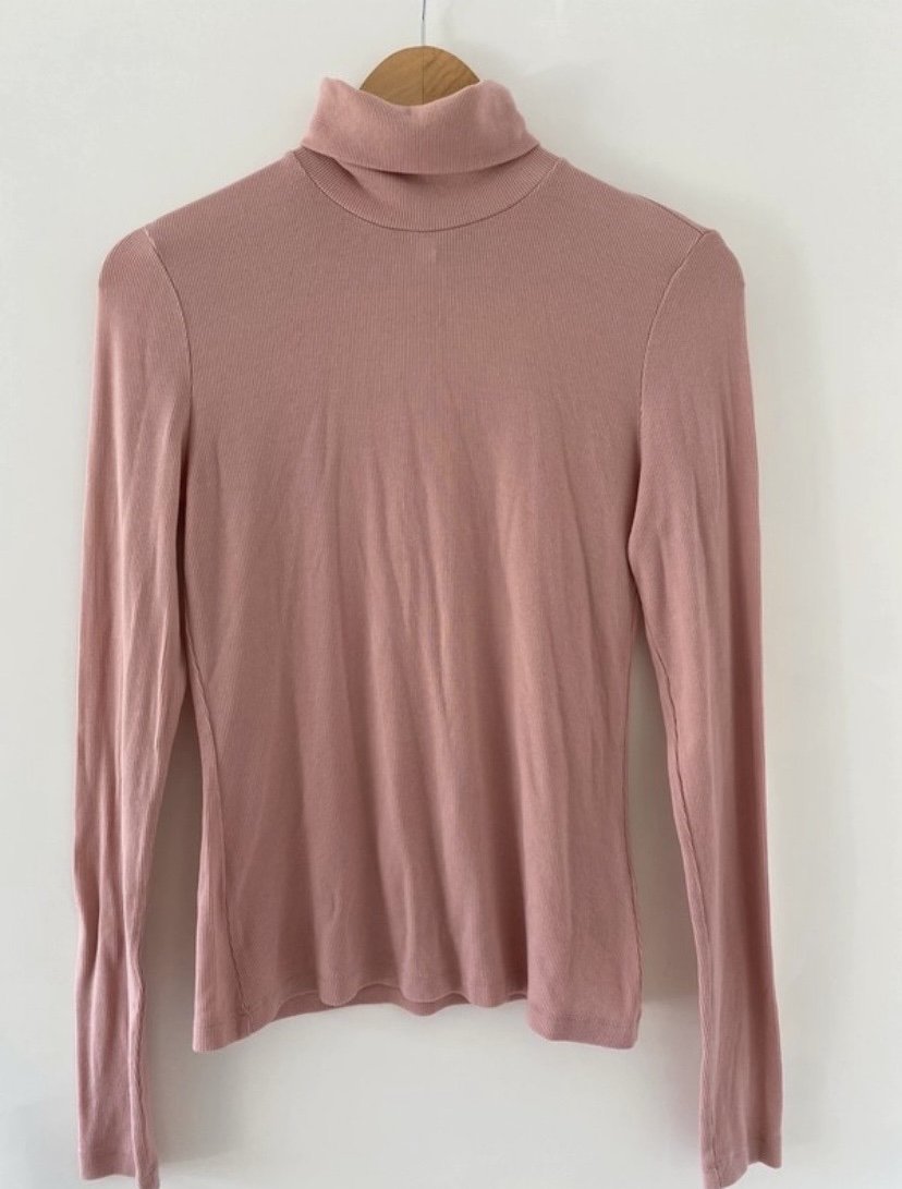 Urban Outfitters Rollkragenpullover Rosé