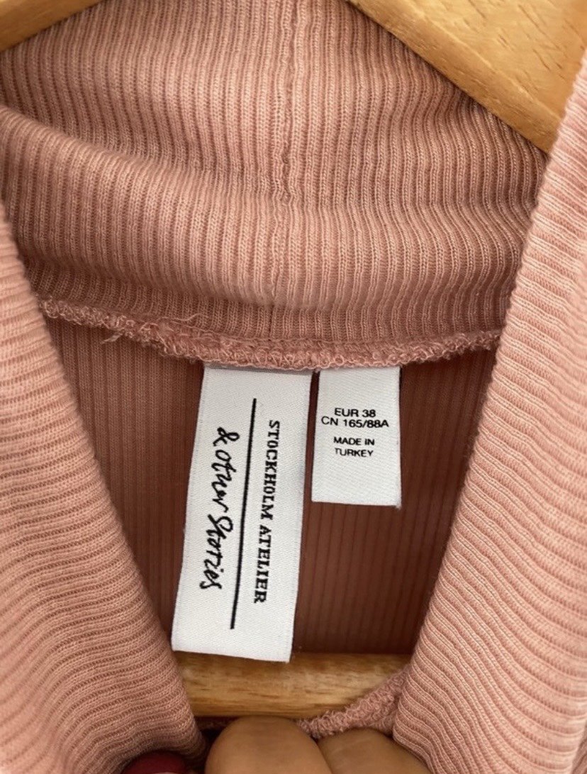 Urban Outfitters Rollkragenpullover Rosé