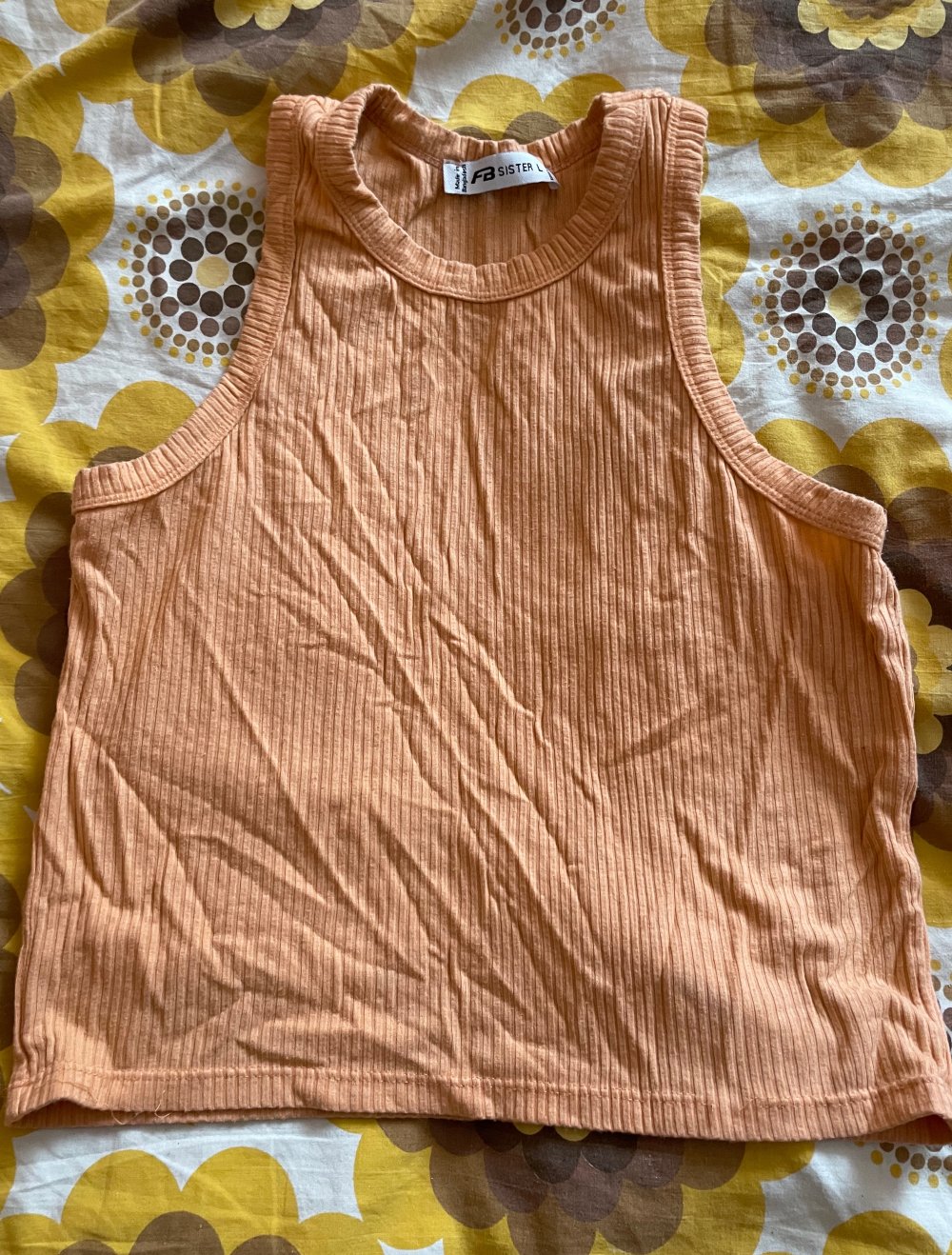 oranger Tanktop