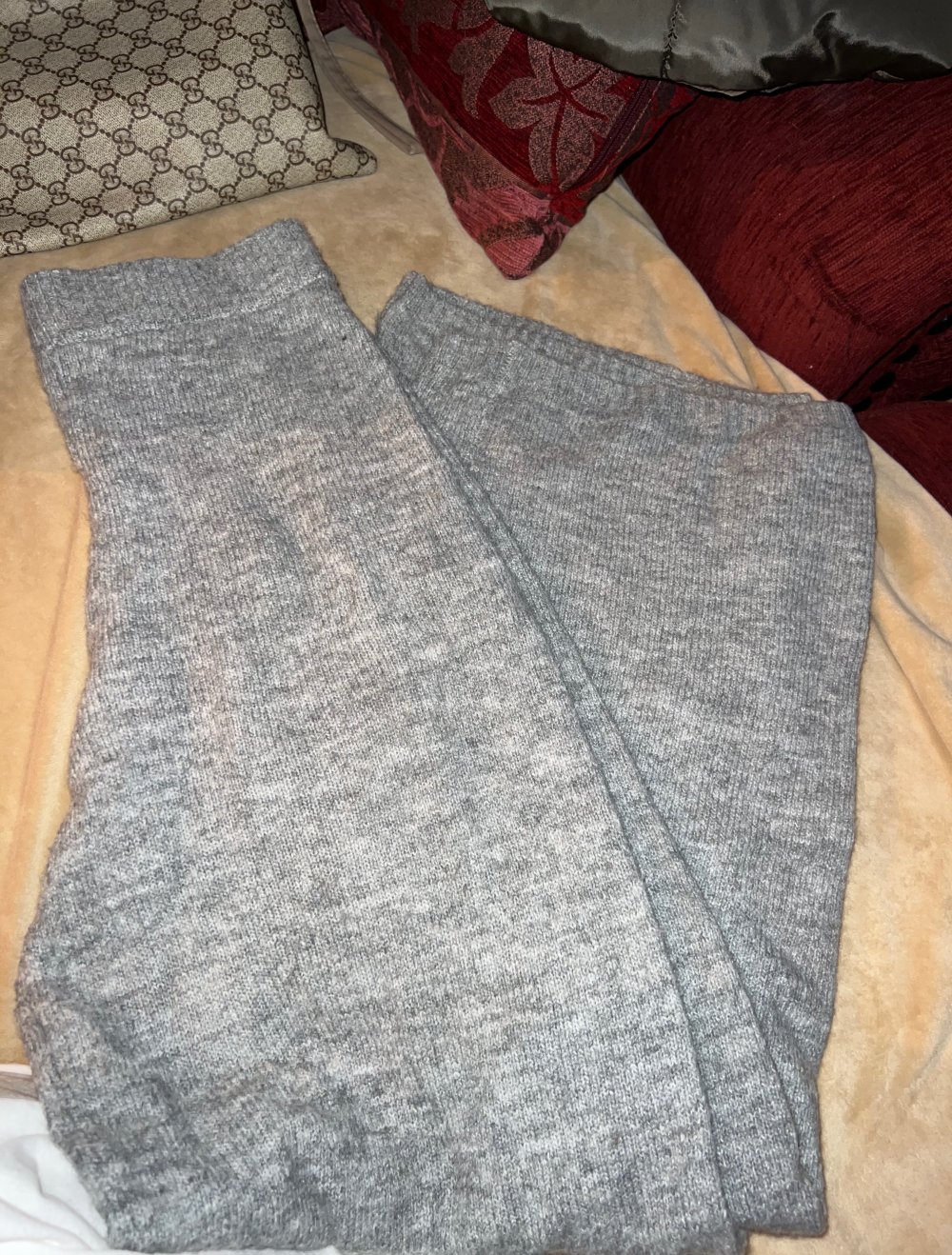 graue Stoffhose