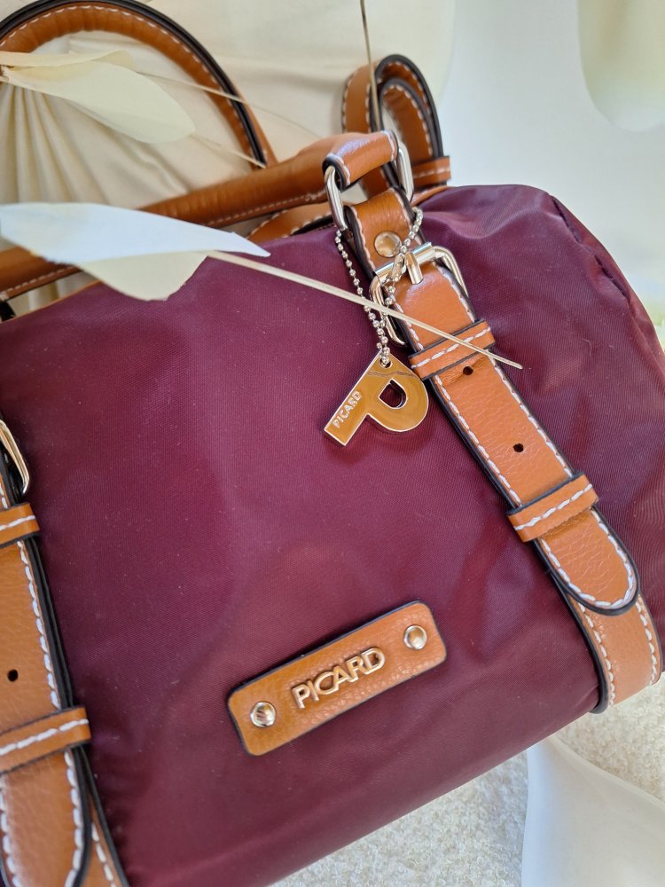 Picard Handtasche Umhängetasche Burgundy Neu