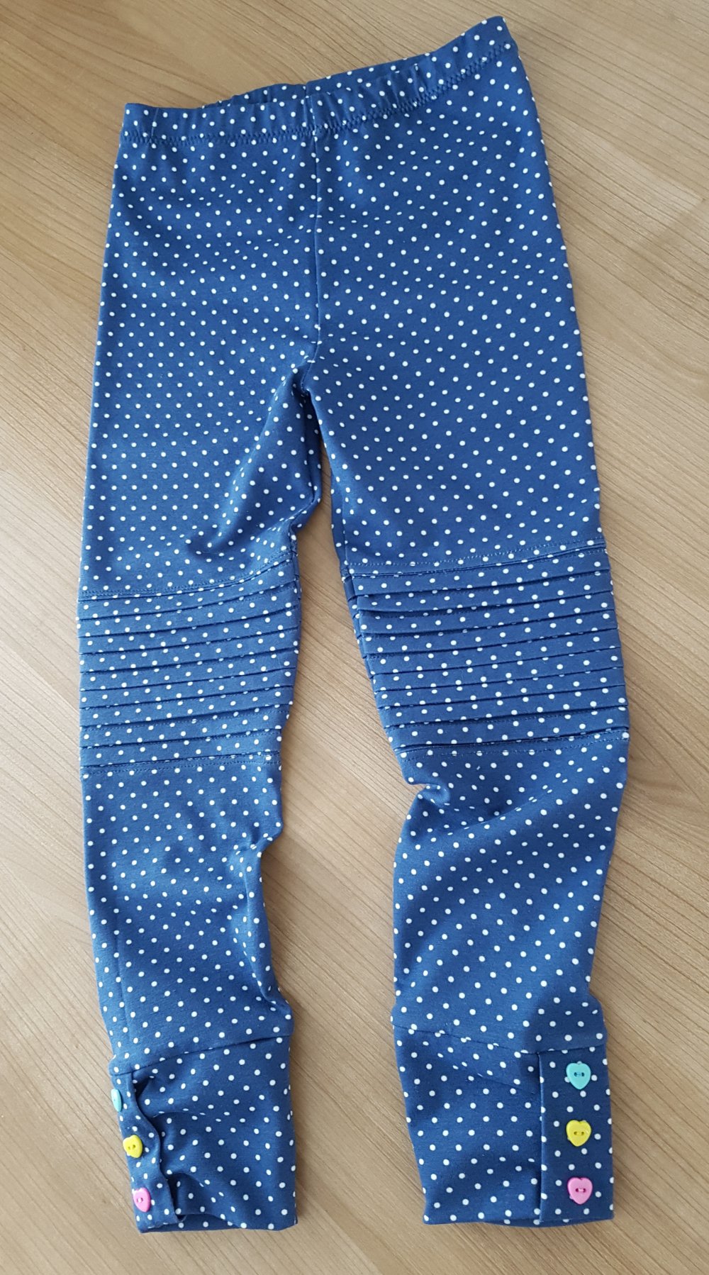 Handmade Mädchen Leggins Hose Gr. 98-104 