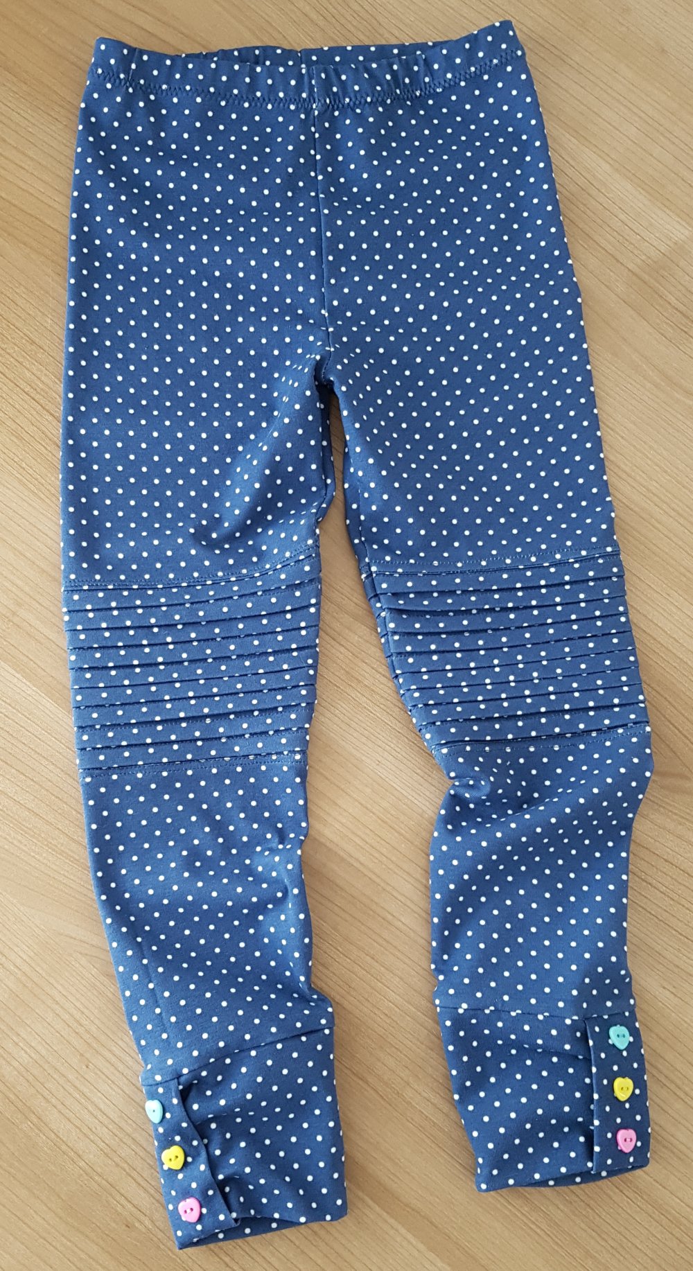Handmade Mädchen Leggins Hose Gr. 98-104 