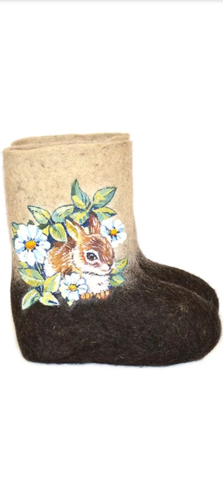 Traditionell russische Winterschuhe für den kalten Winter (Stiefel)