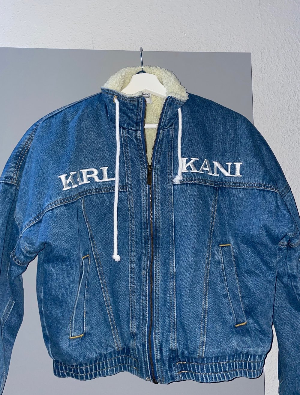 Jeans gefütterte Jacke