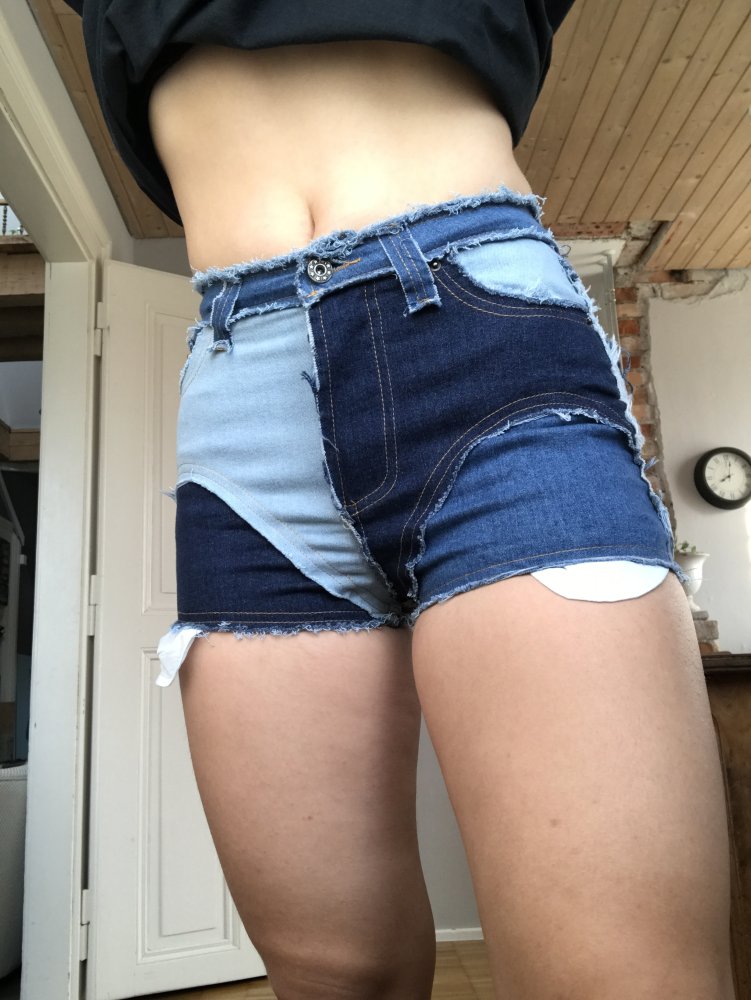 Patchwork Shorts