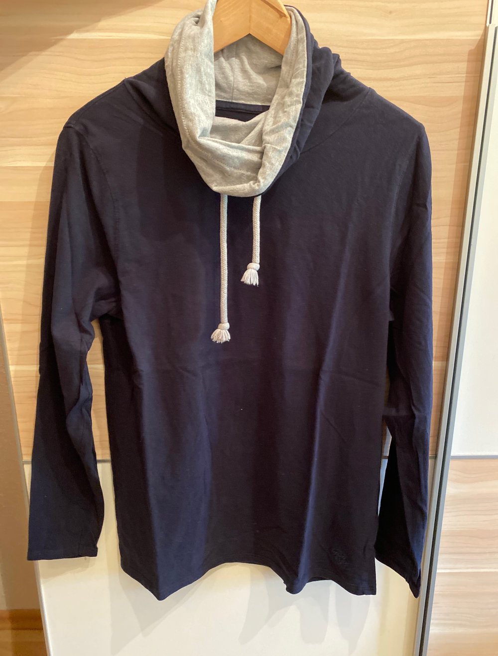 Langarmshirt blau