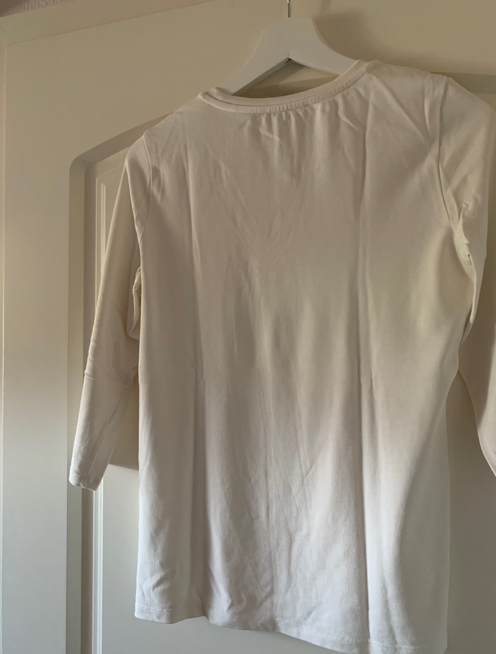 weißes Shirt, Dreiviertel Ärmel; Esprit Damen basic