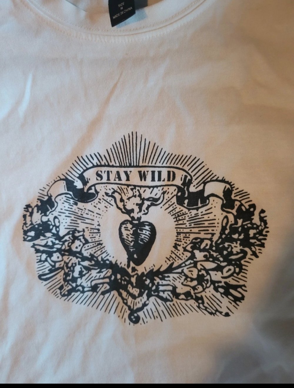 Weißes tshirt