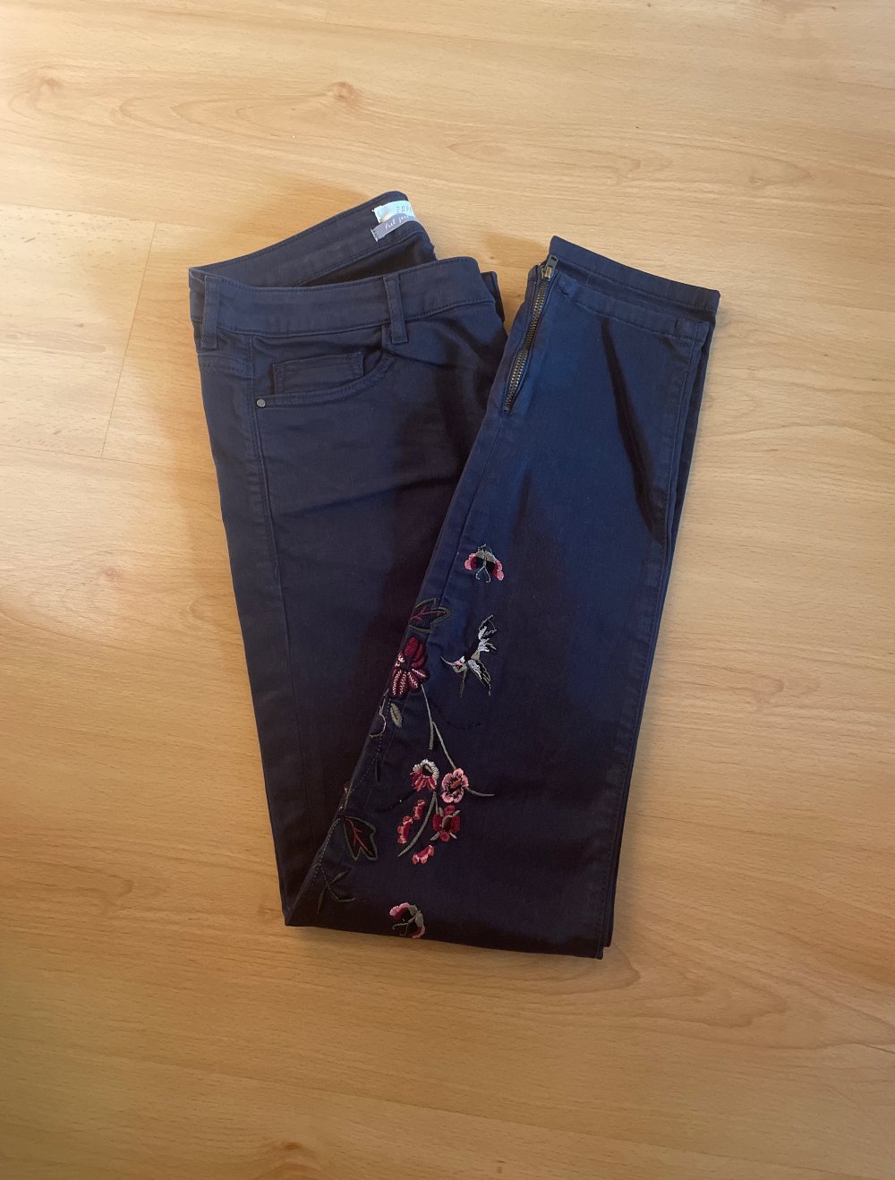 Jeans, bestickt