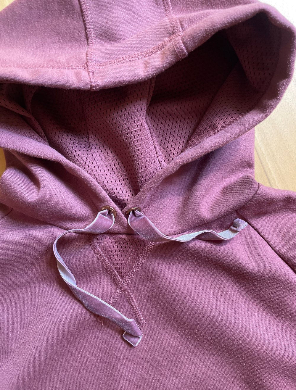 Kapuzenpullover Staubpink