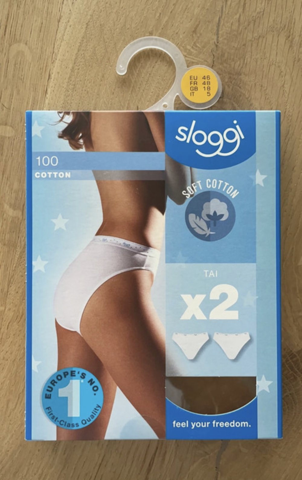 Sloggi Slip Set weiß 46 sportlich strapazierfähig 