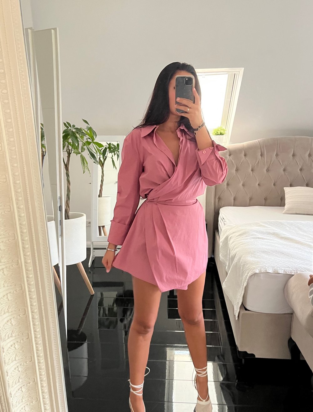 Hemd Kleid