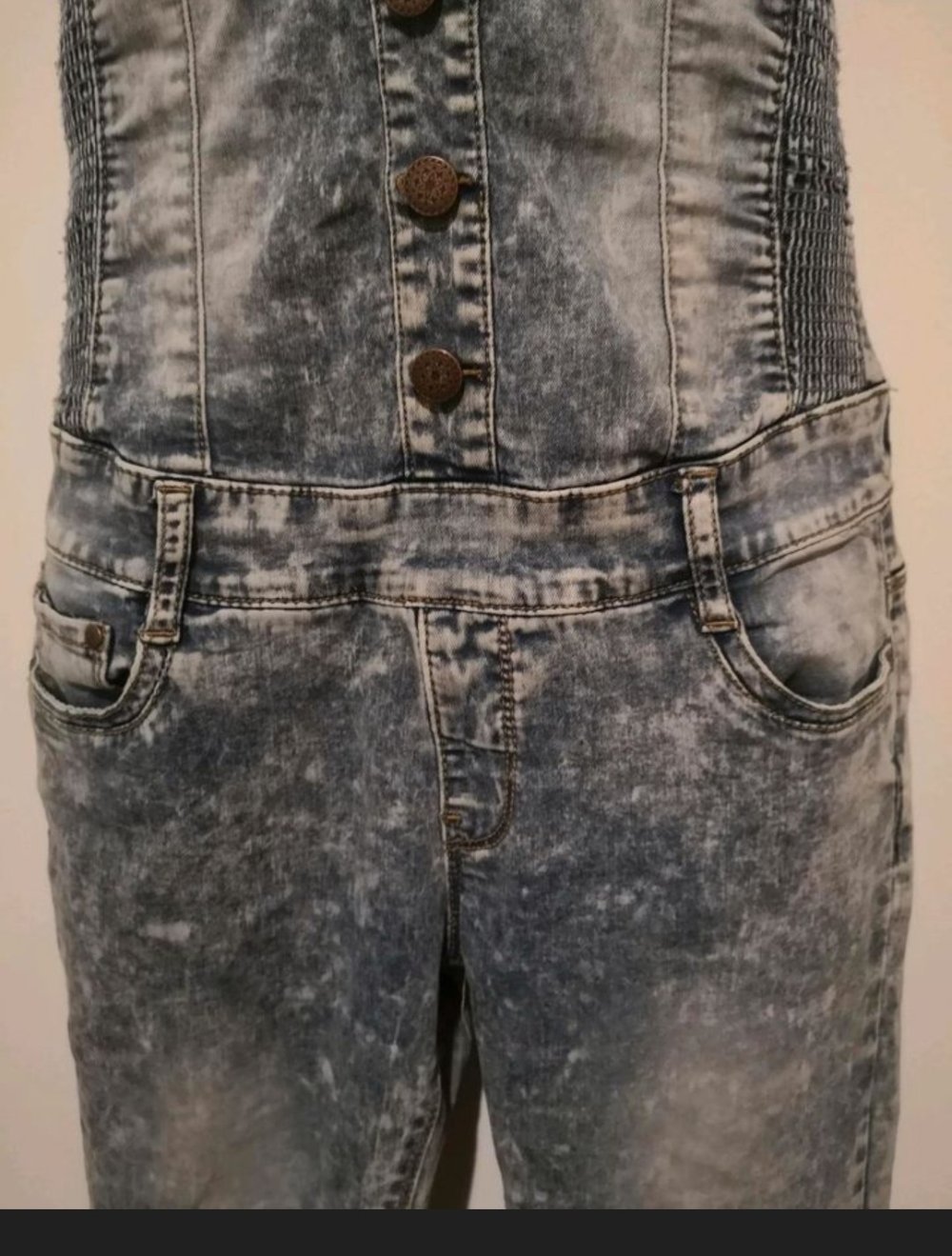 Jeans Jumpsuit Gr. XS