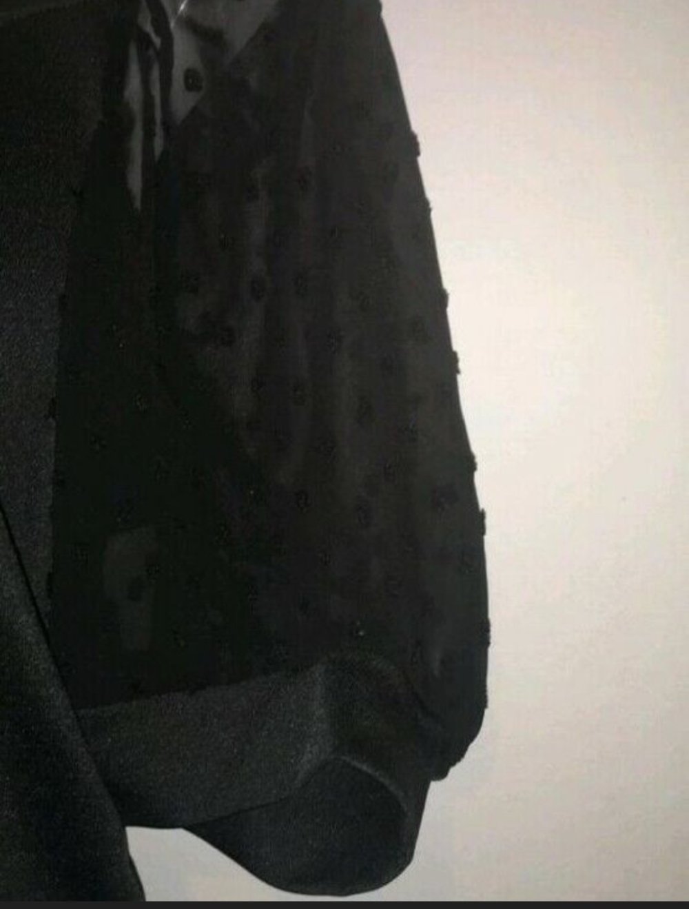 Süße Bluse mit Puffärmeln Gr. S