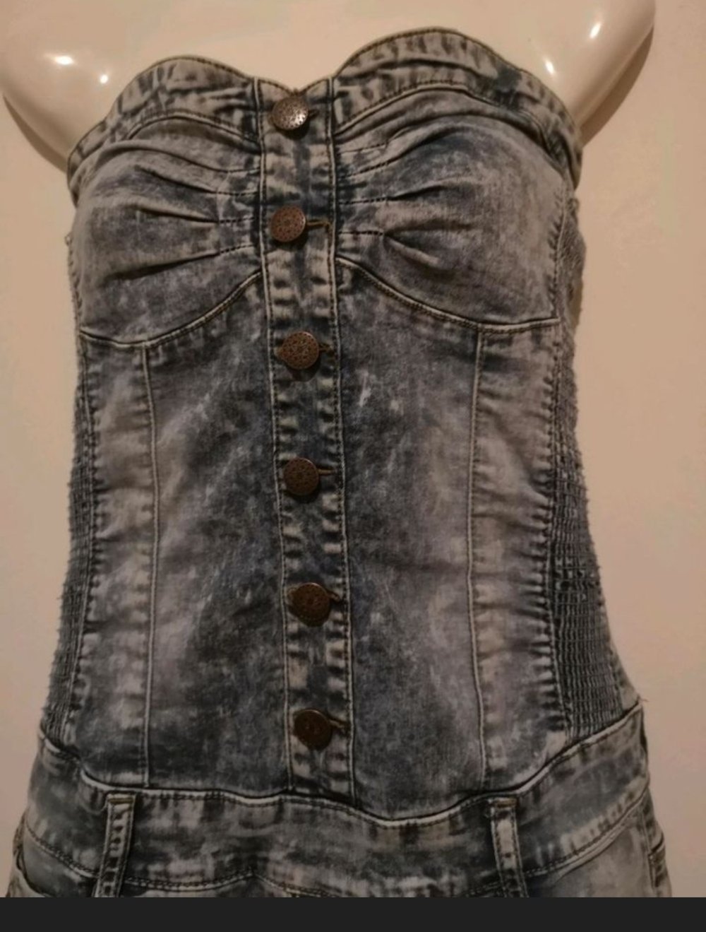 Jeans Jumpsuit Gr. XS