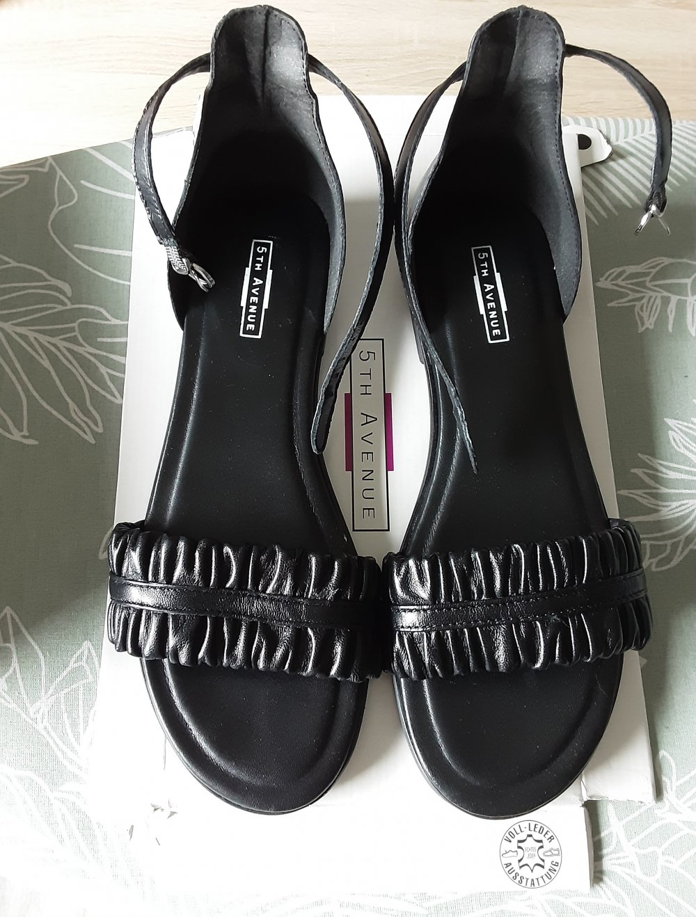 Leder sandalen