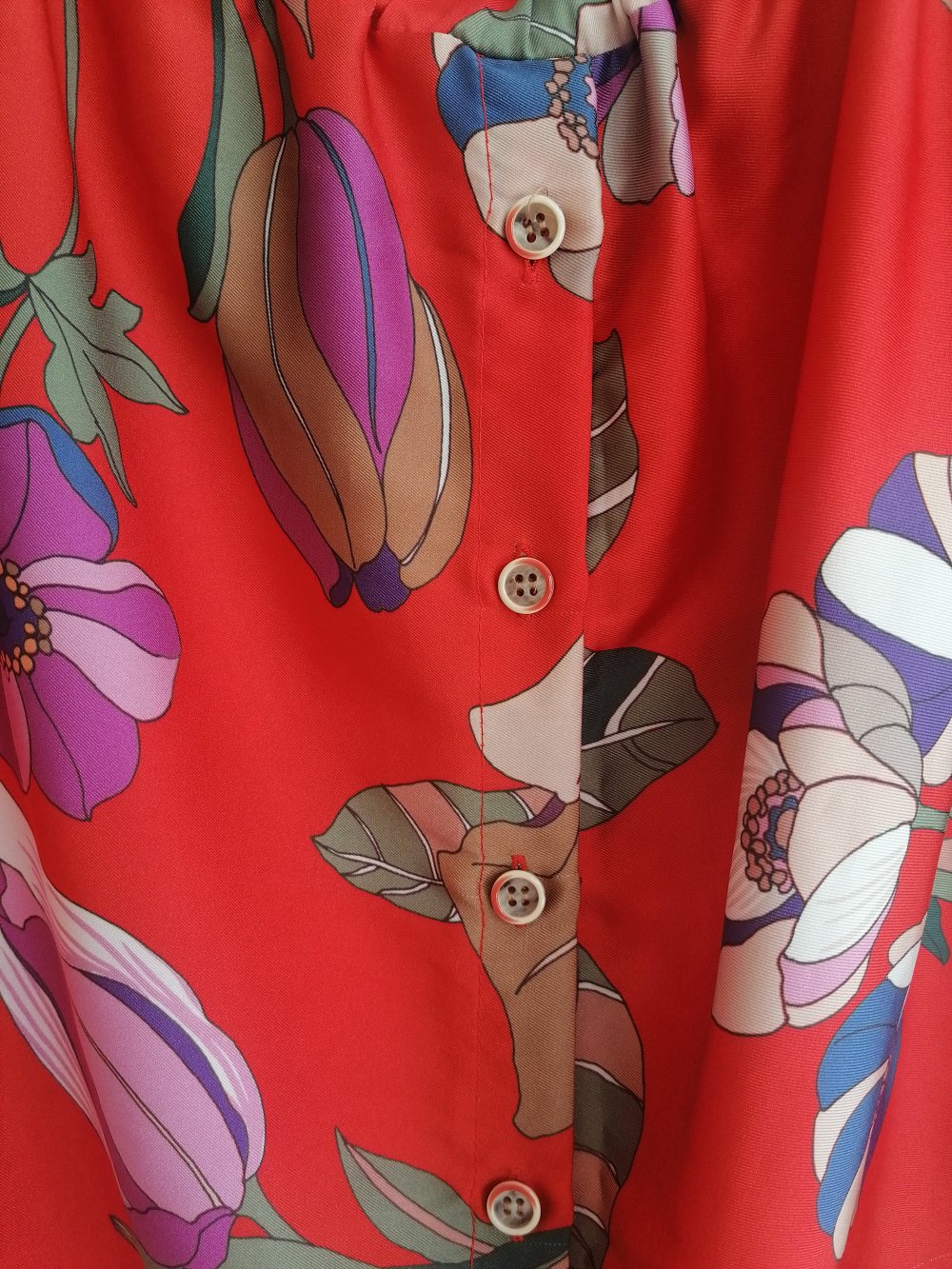 C5 Rinascimento Red Blouse