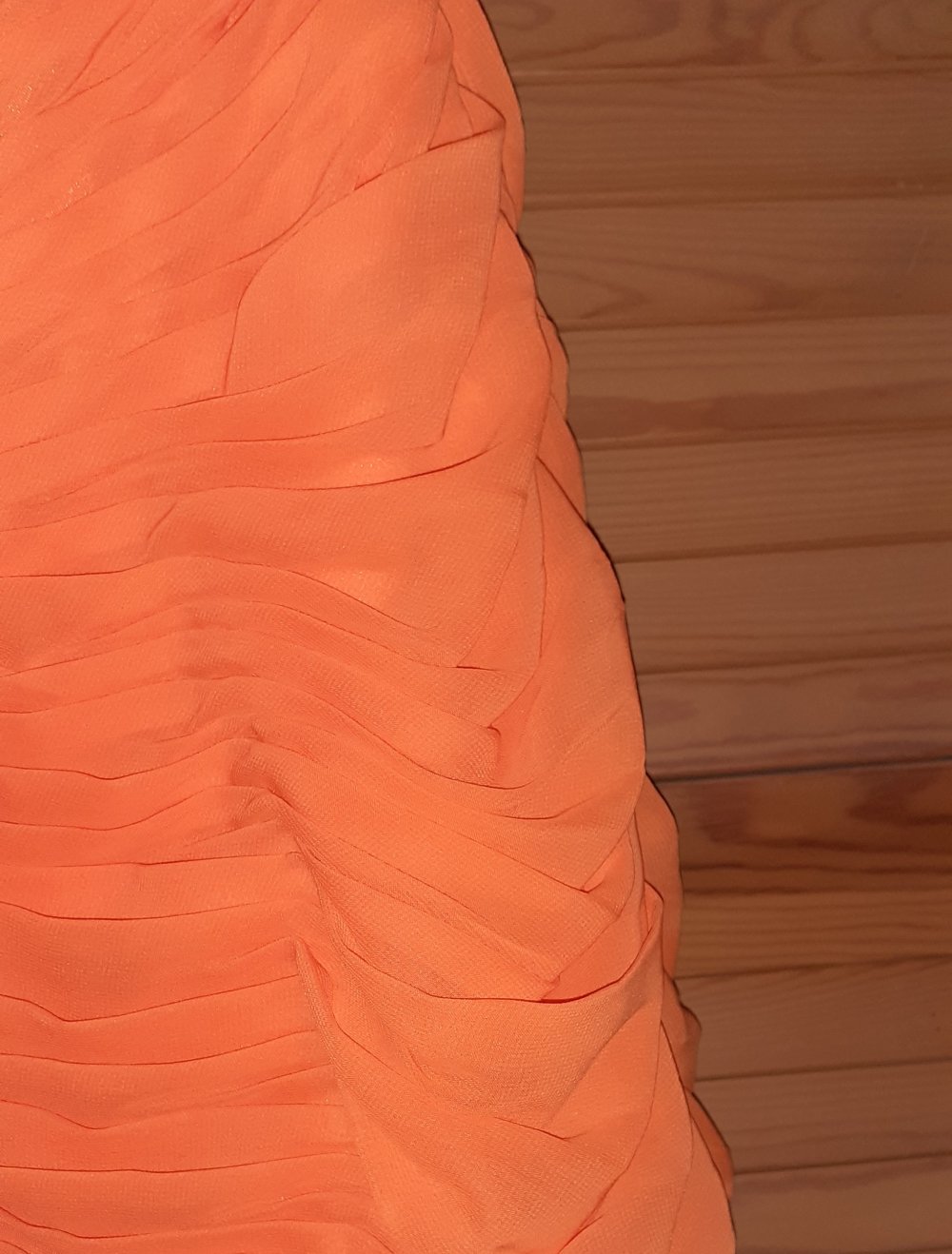 Kleid Party Empfang Hochzeit Oper in orange Größe M