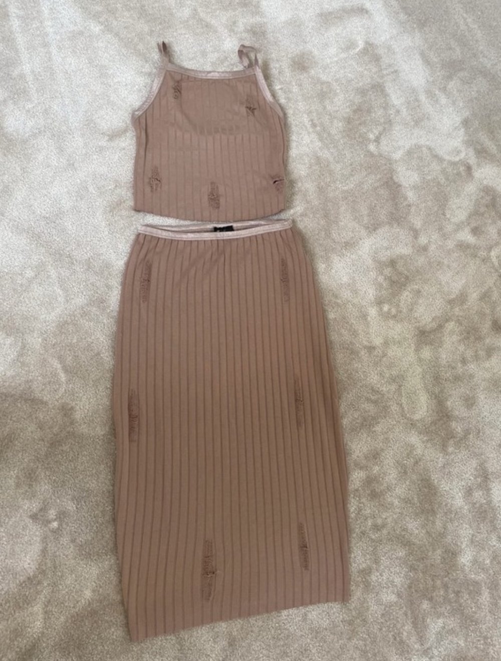 New set pencil skirt with top
