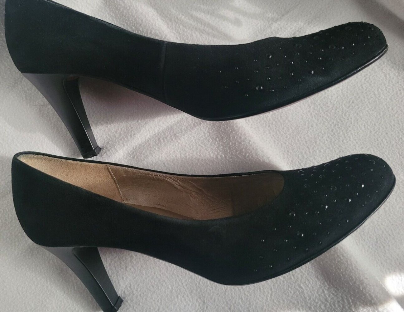Pumps von Gabor Samtchevreau Schwarz Strass,Gr.7,5/41,5