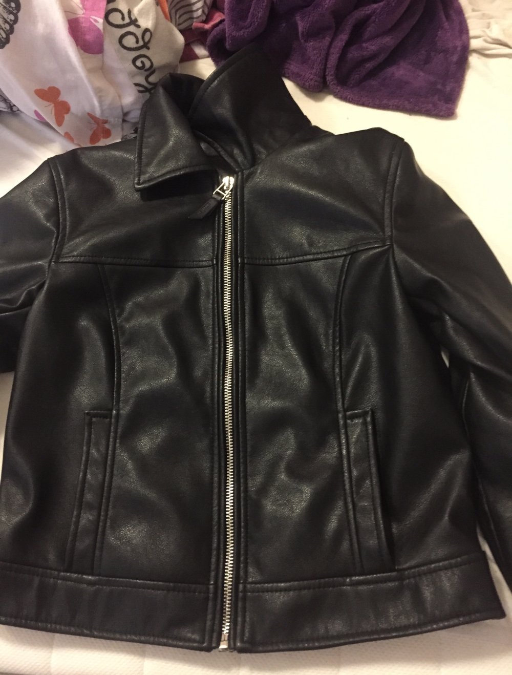 Lederjacke