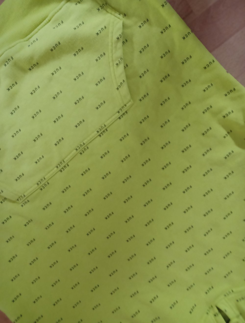 Pullover herren neu wertig xxl herren steht über all fuck drauf Kein Versand