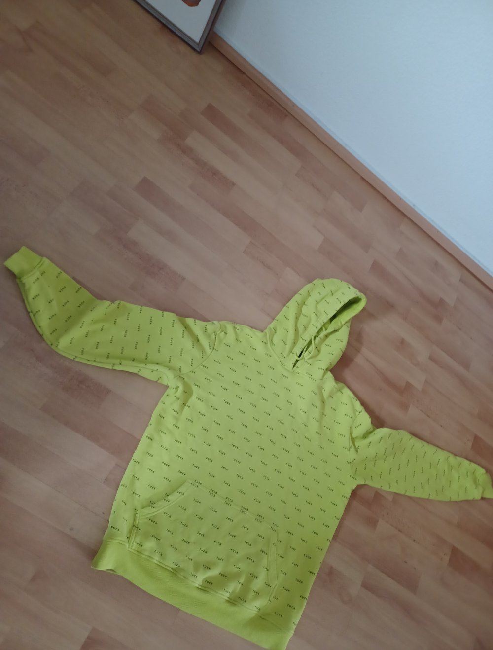 Pullover herren neu wertig xxl herren steht über all fuck drauf Kein Versand
