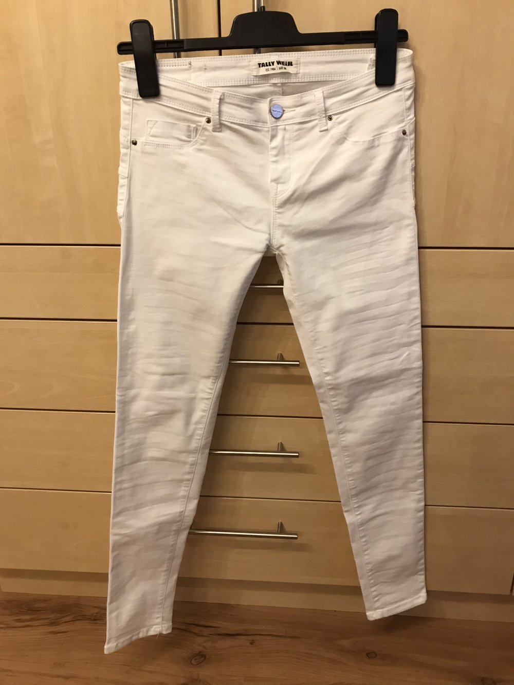 weiße Jean