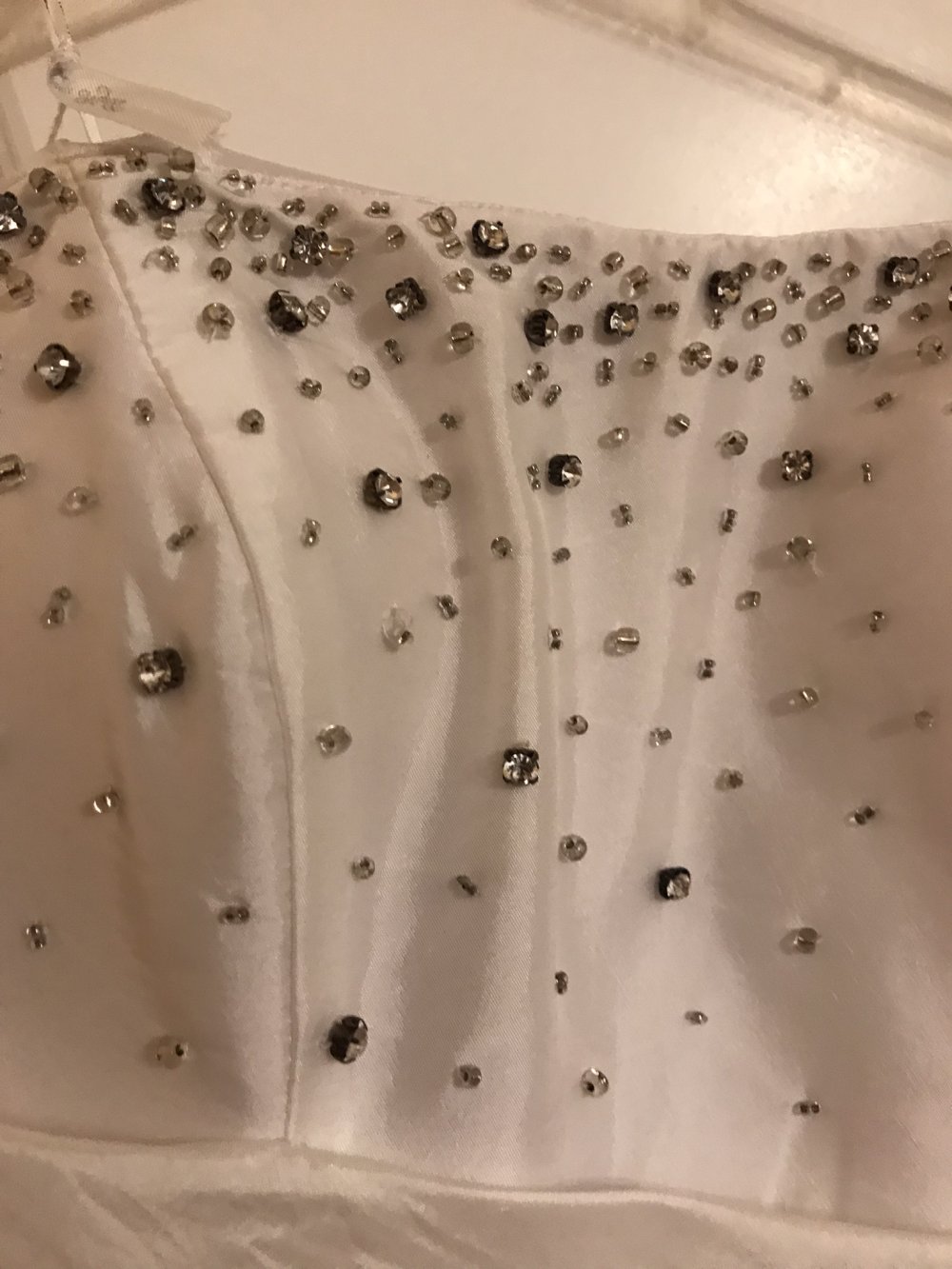 weißes Ballkleid/Maturaballkleid