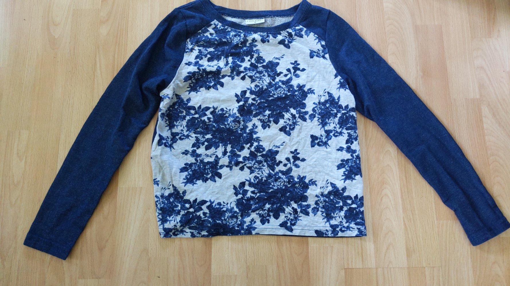 Langarmshirt mit Blumenprint 