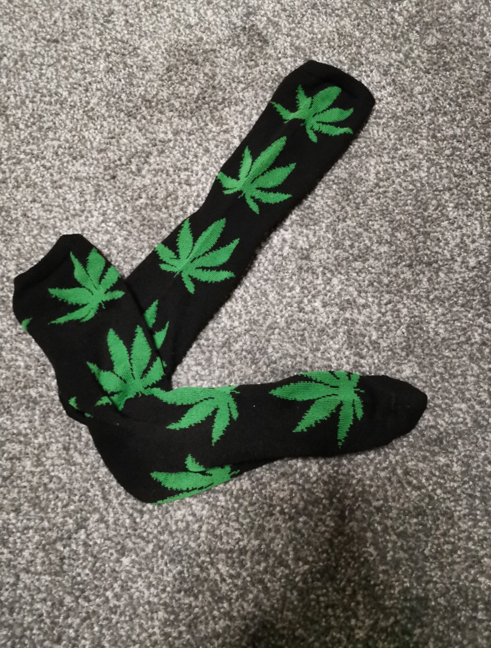 Socken mit Hanf Muster