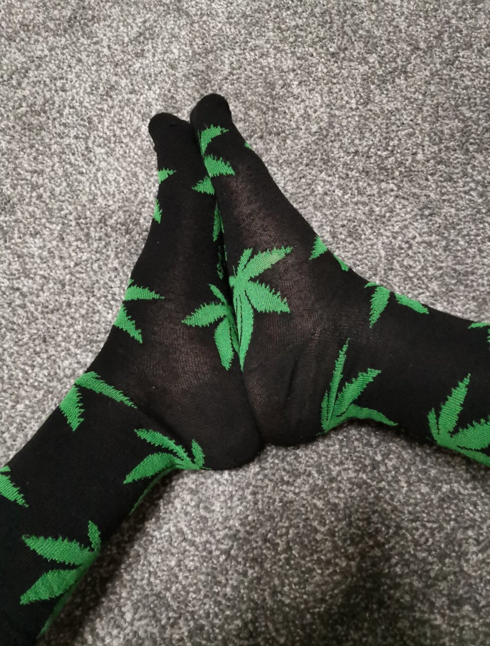 Socken mit Hanf Muster