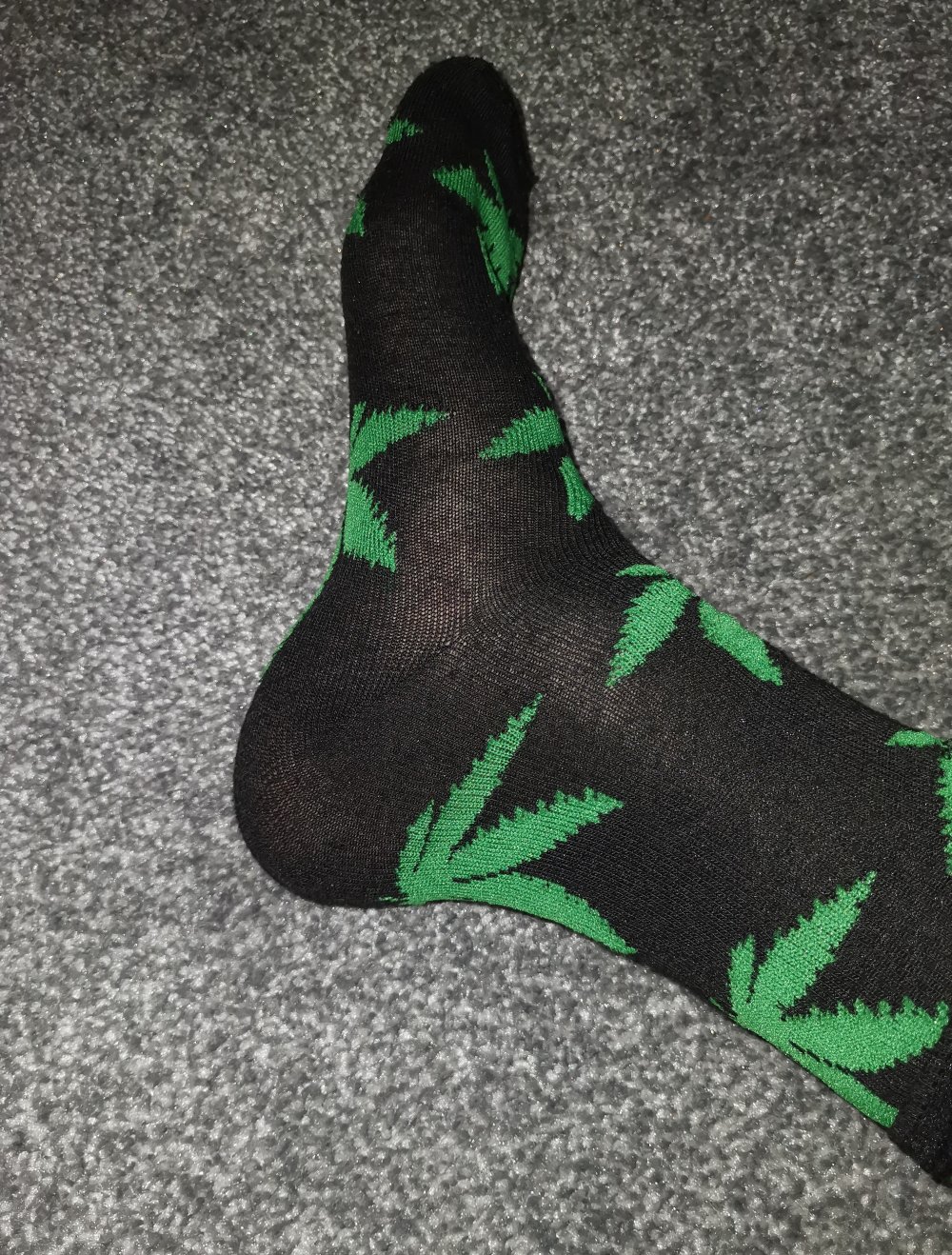 Socken mit Hanf Muster