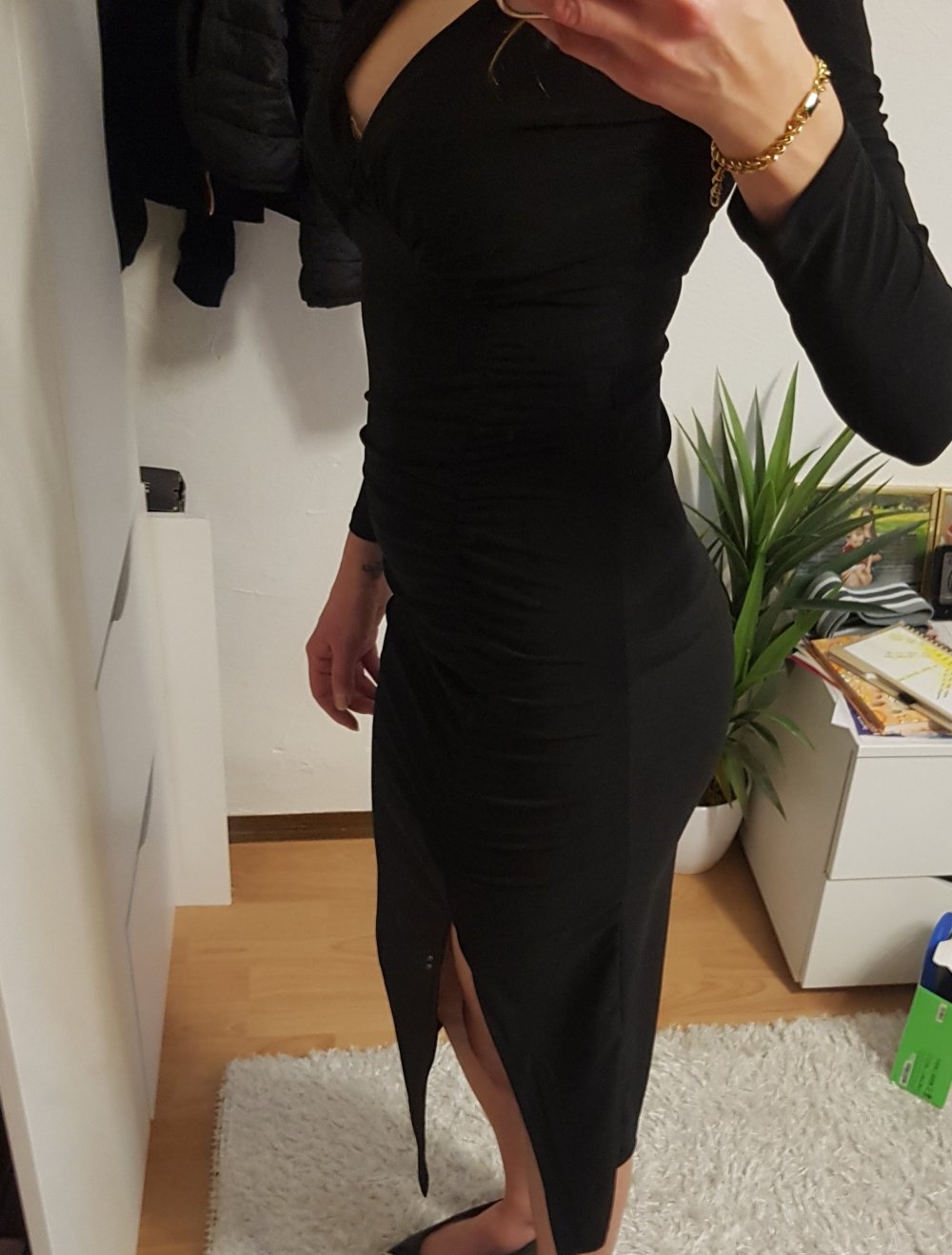 Kleid elegant schwarz