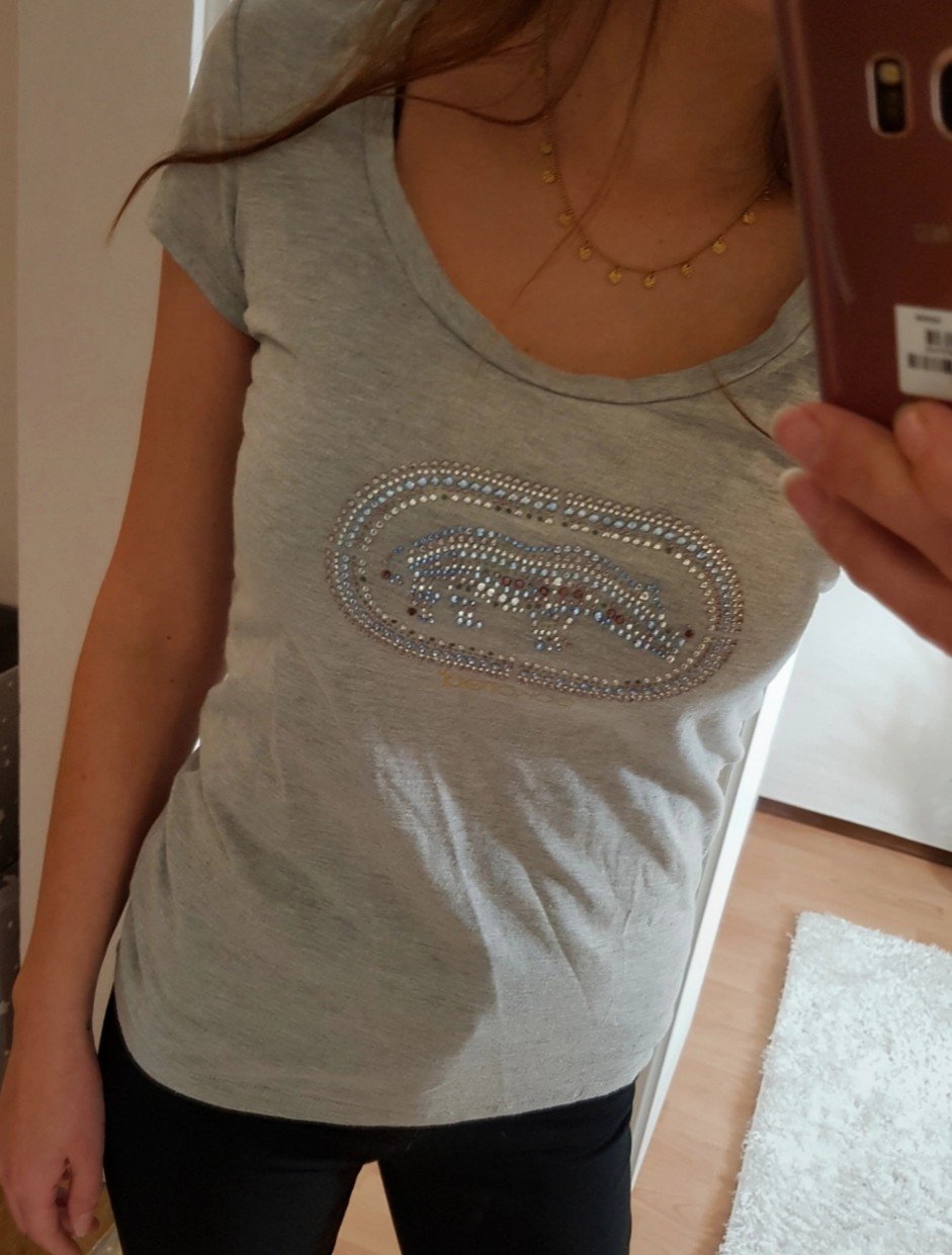 T-Shirt Basic Grau