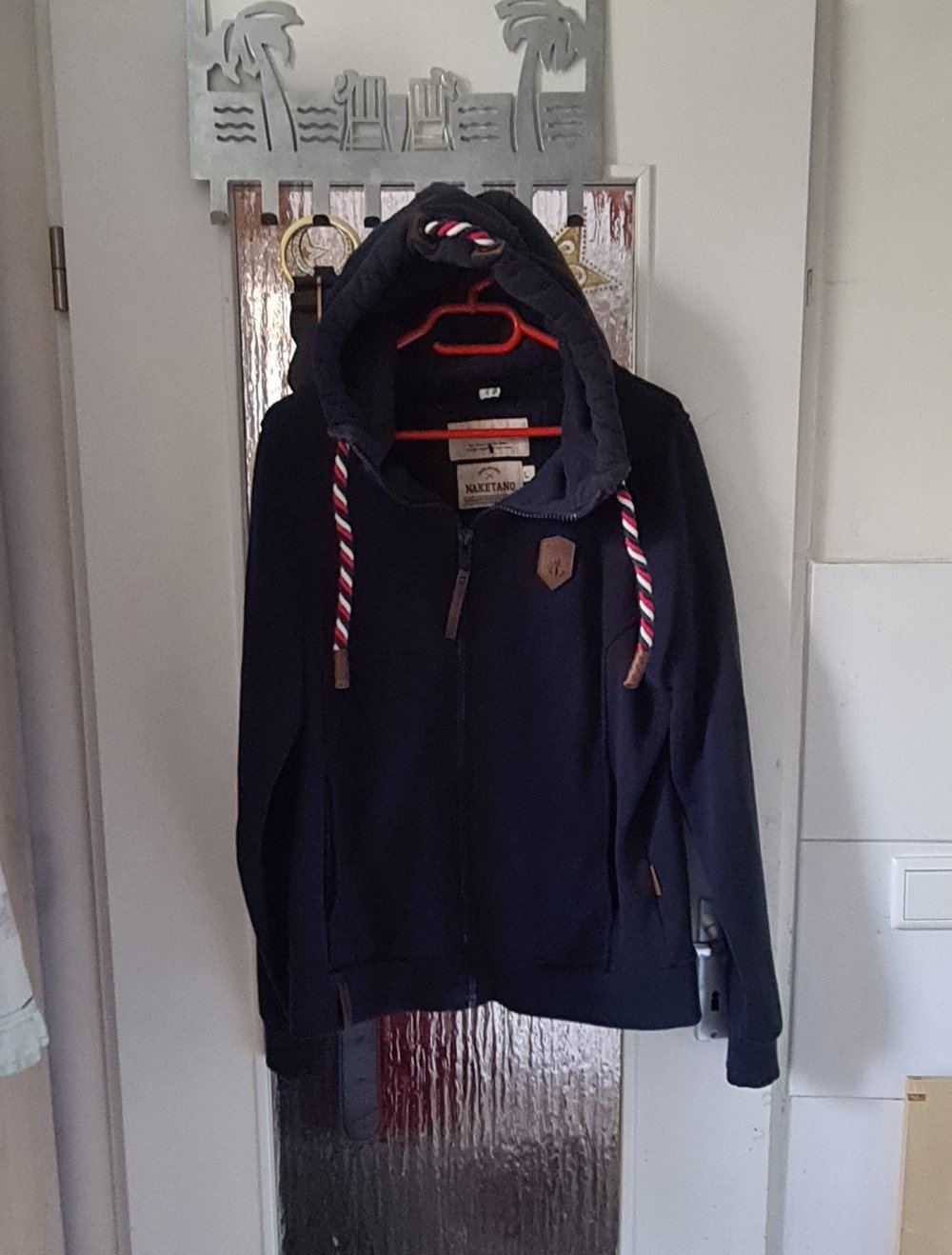 Naketano Sweatjacke Gr. L dunkelblau