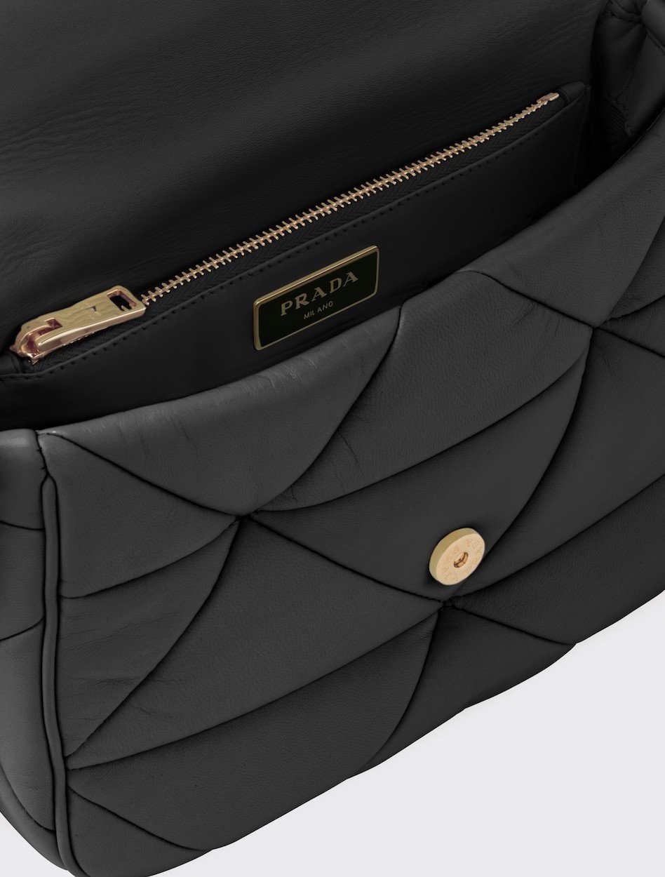 Prada System Schultertasche aus Nappa-Patchwork