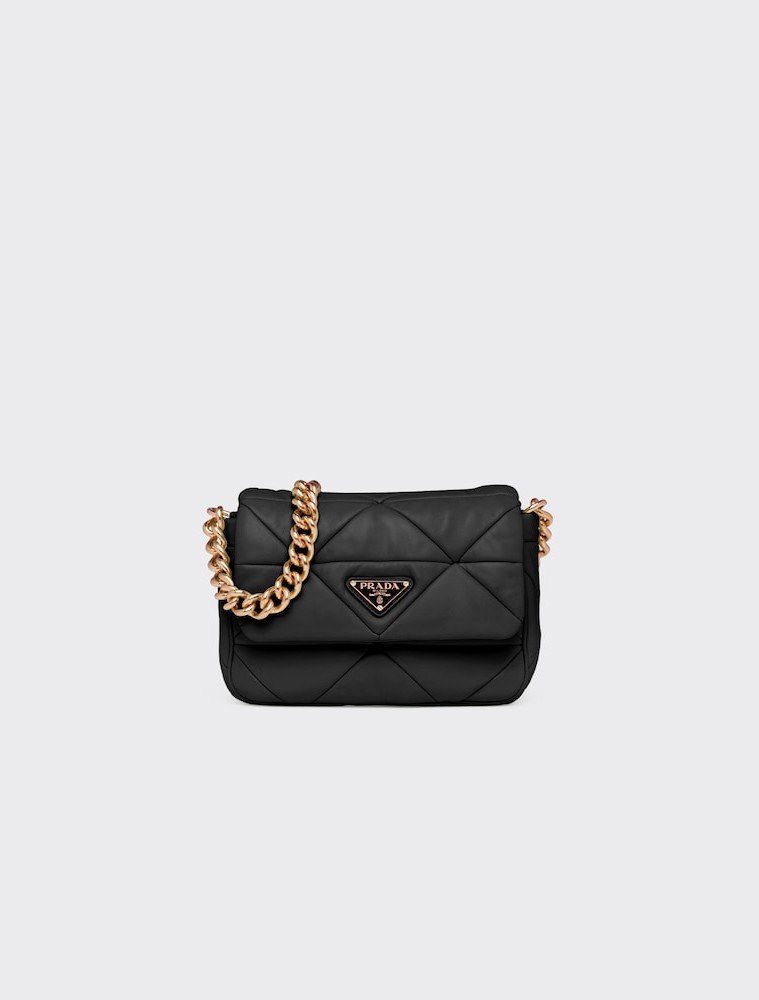 Prada System Schultertasche aus Nappa-Patchwork