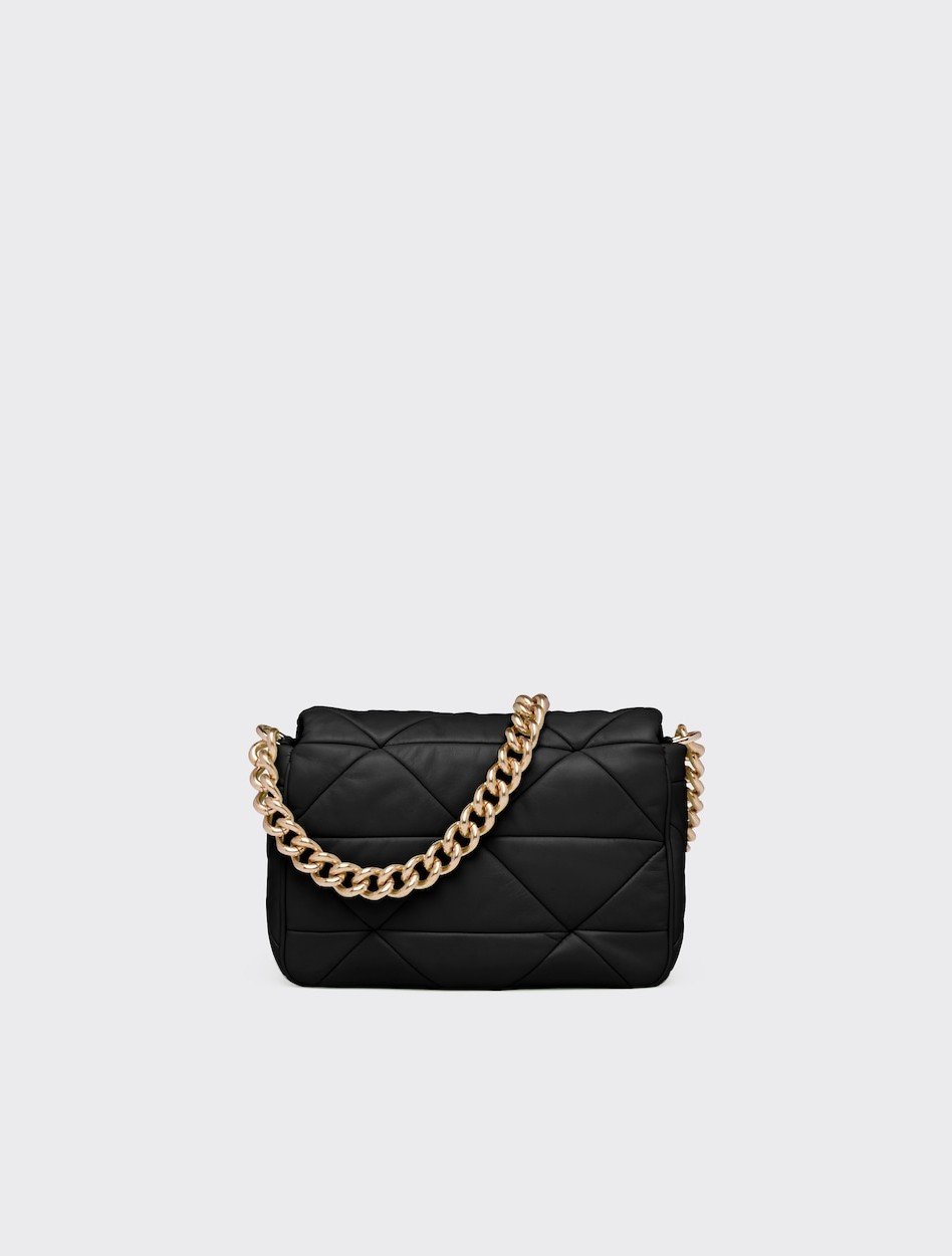 Prada System Schultertasche aus Nappa-Patchwork