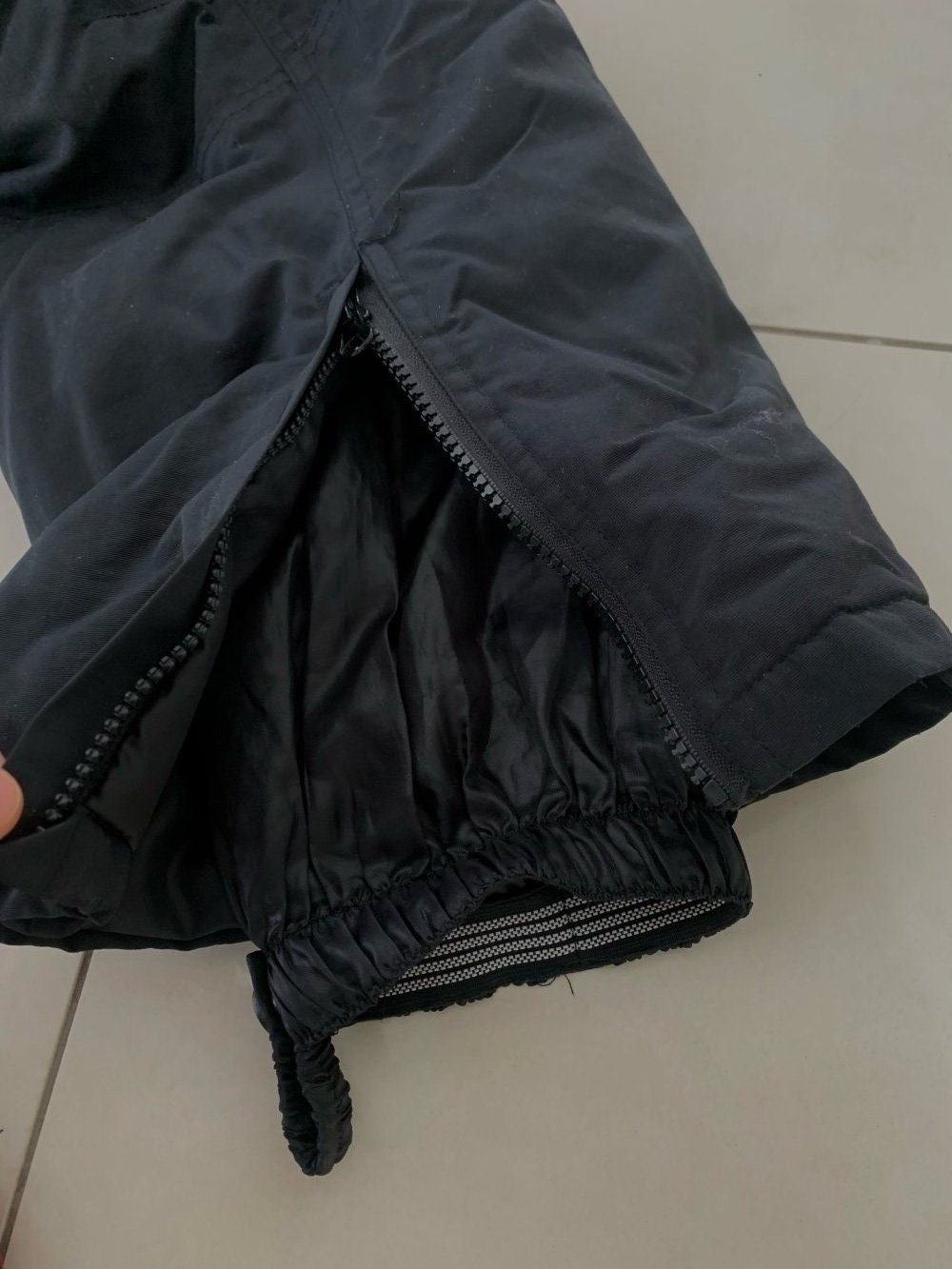 schwarze Skihose