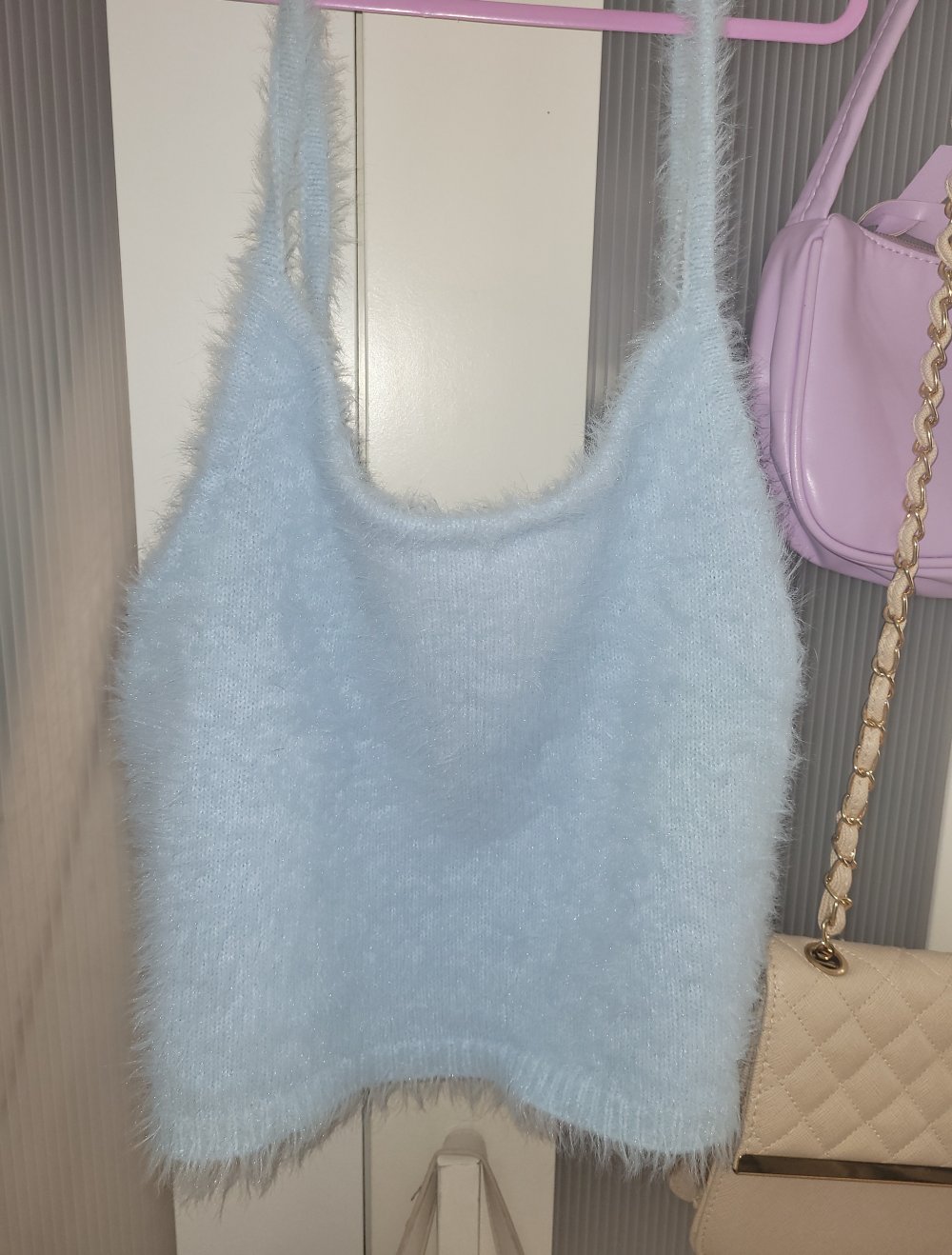 flauschiges oberteil