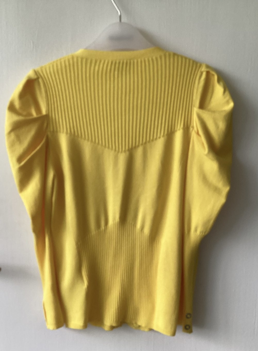 Leichte Strickjacke von Karen Millen , gelb , Größe S / 36