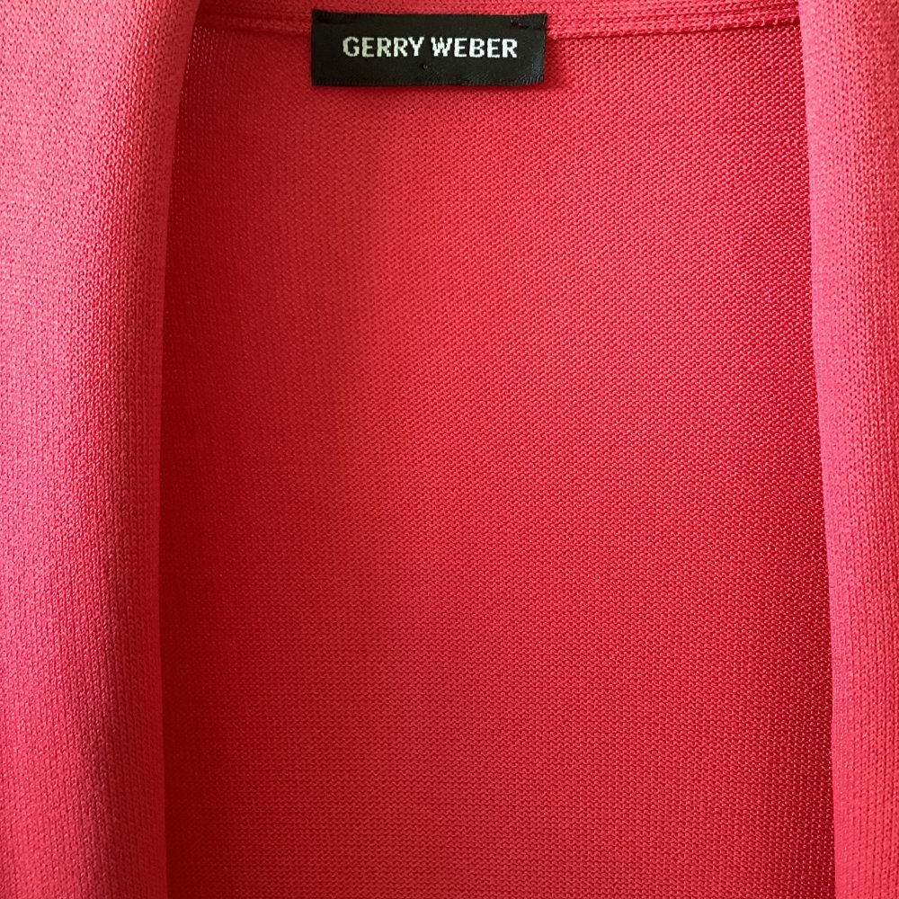 Cardigan , Weste , Gerry Weber , Lachsfarbend , Rot , Größe 44/L