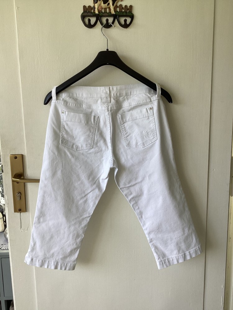 Capri Jeans ,weiß , S.Oliver, Größe 42